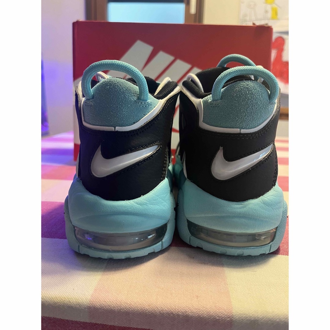 NIKE(ナイキ)の値下げできます！NIKE AIR MORE UPTEMPO AQUA BLUE レディースの靴/シューズ(スニーカー)の商品写真