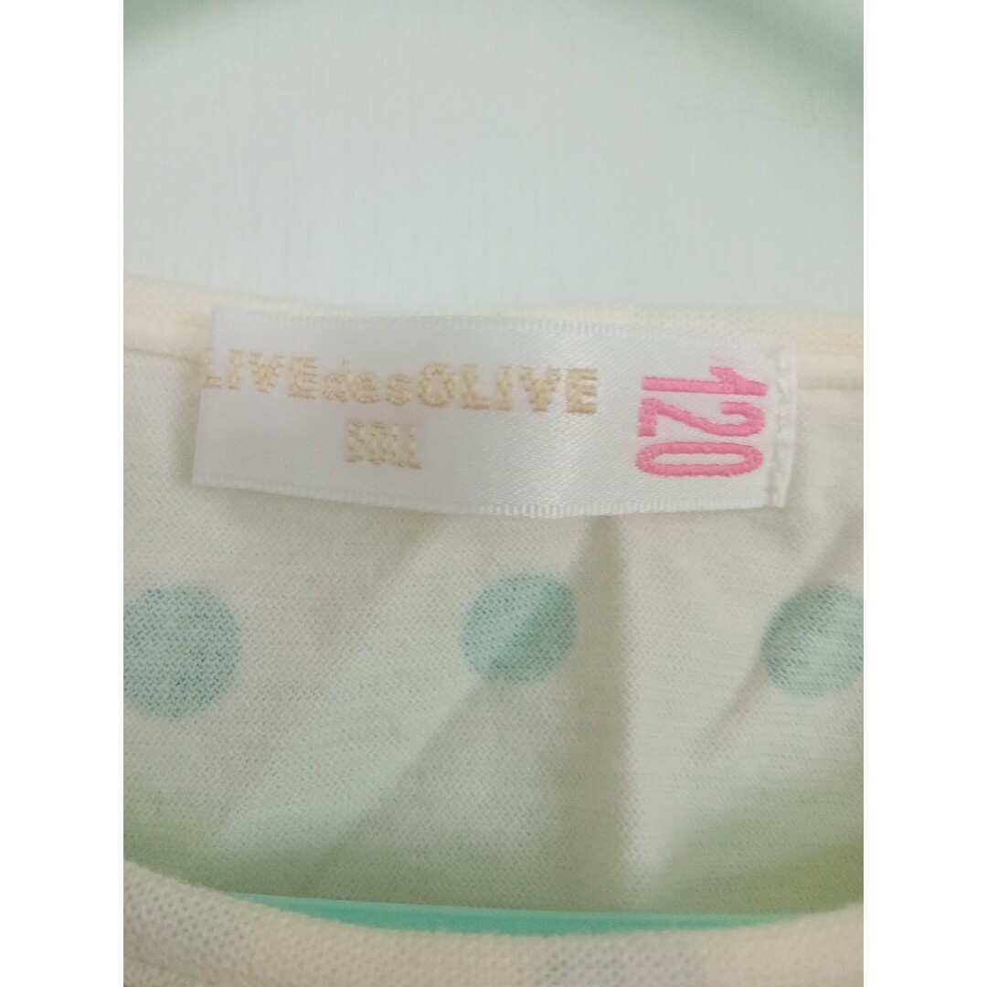 OLIVEdesOLIVE(オリーブデオリーブ)のオリーブデオリーフドール Tシャツ キッズ/ベビー/マタニティのキッズ服女の子用(90cm~)(Tシャツ/カットソー)の商品写真