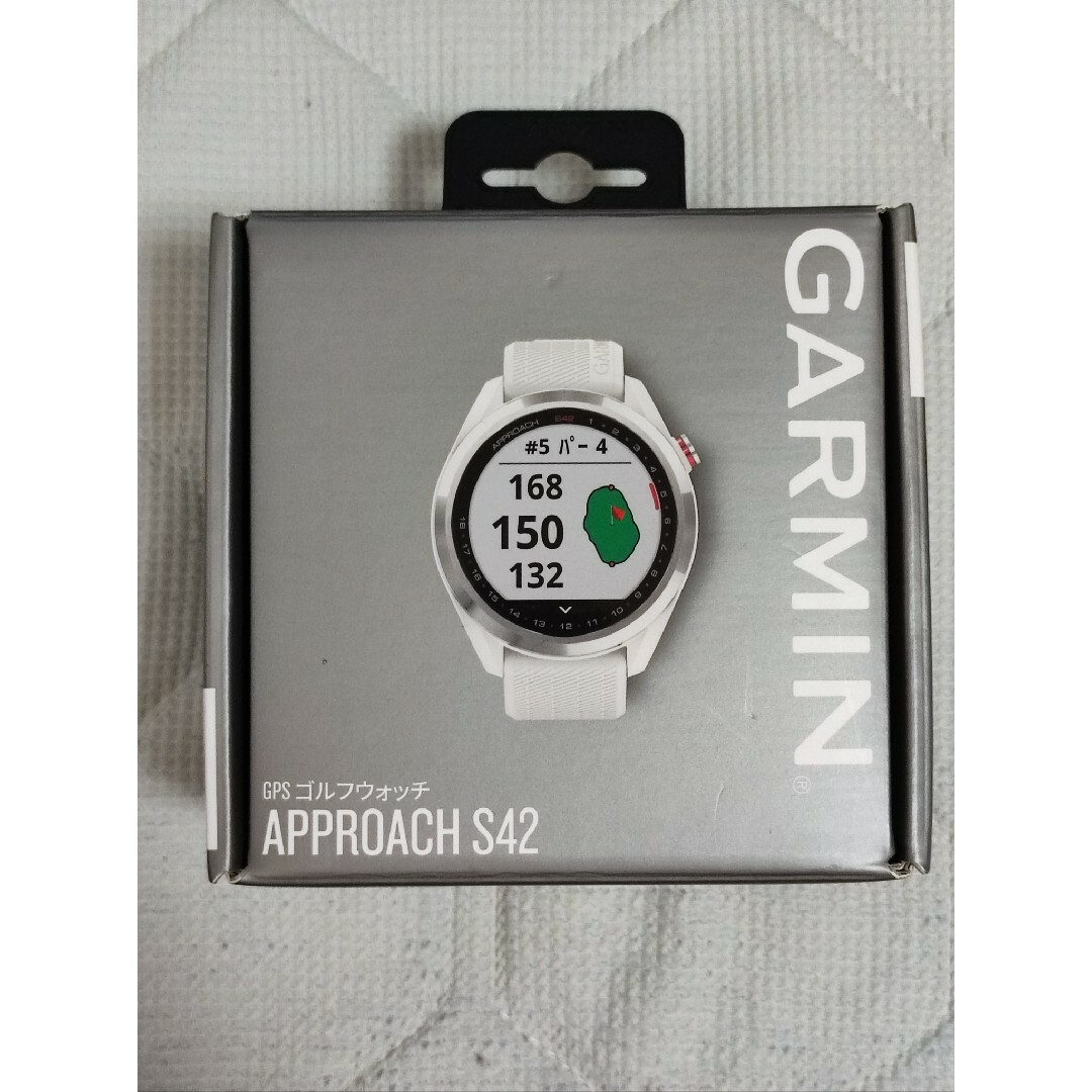 美品　GARMIN GPSゴルフウォッチ S42 ブラック