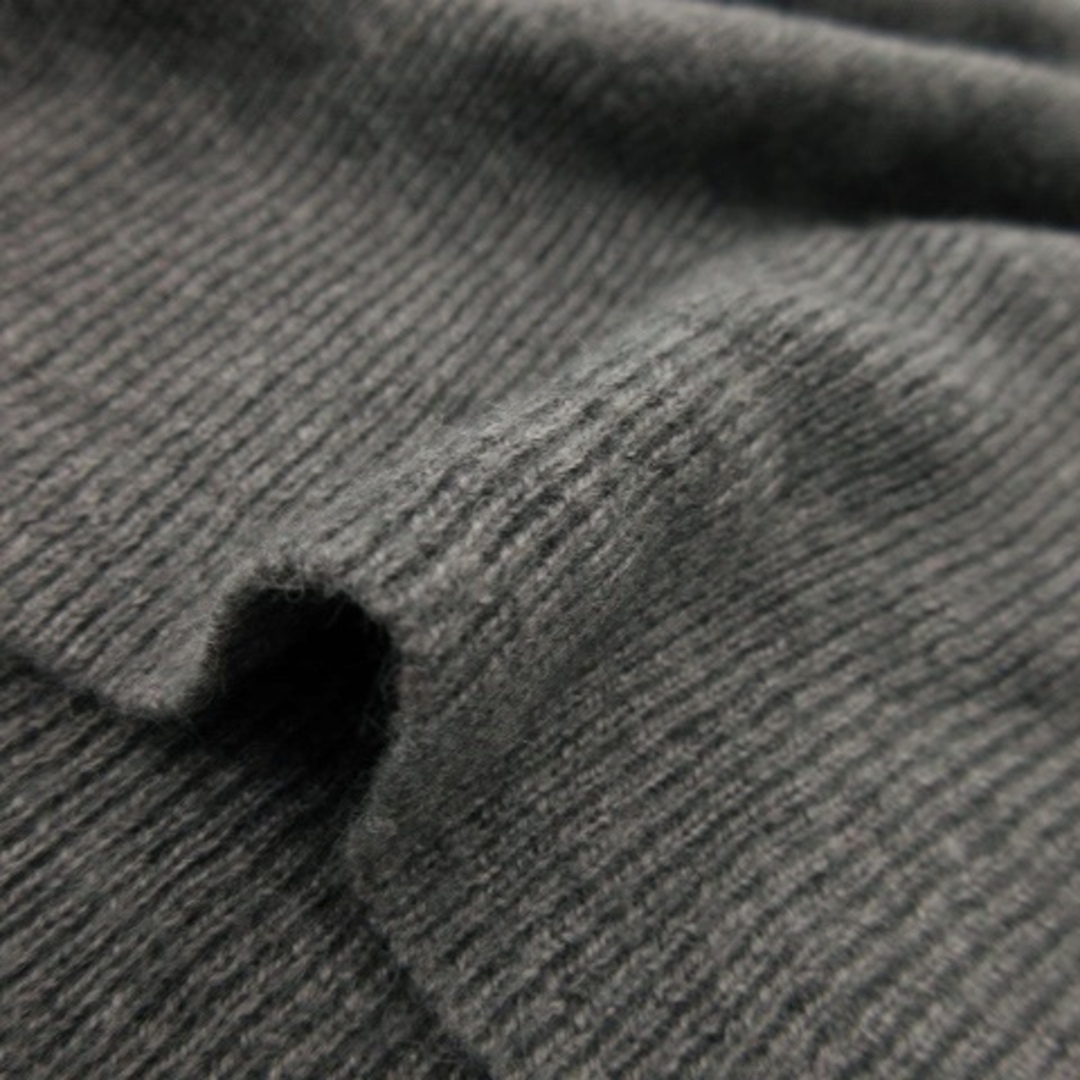 JILLSTUART(ジルスチュアート)のジルスチュアート ニット セーター 半袖 アンゴラ混 レース リボン M グレー レディースのトップス(ニット/セーター)の商品写真