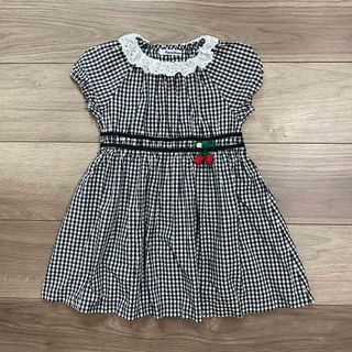 ファミリア 子供 ワンピース(女の子)(ブラック/黒色系)の通販 100点 ... ⭐️お値下げ⭐️ファミリア リバティ ワンピース 140 ①