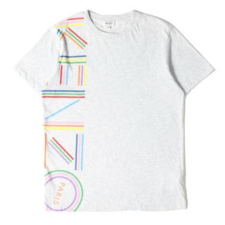 ケンゾー(KENZO)のKENZO ケンゾー Tシャツ スポーツ ハイ サマー クルーネック Tシャツ Kenzo Sport High Summer Tee F865TS0784YP ロゴ ヘザーグレー トップス カットソー 半袖 【メンズ】【中古】(Tシャツ/カットソー(半袖/袖なし))