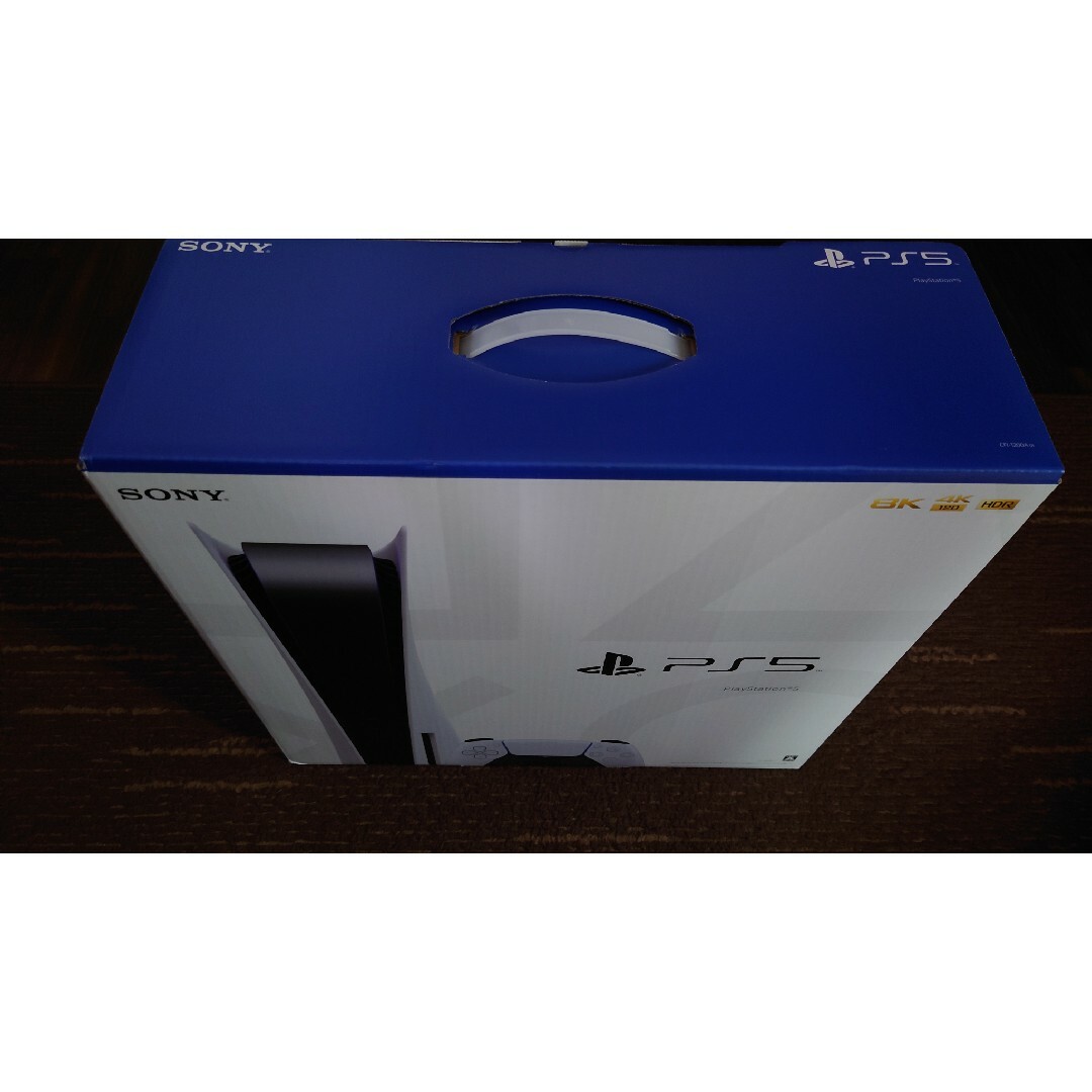 PlayStation(プレイステーション)のps5 新品未使用品 エンタメ/ホビーのゲームソフト/ゲーム機本体(家庭用ゲーム機本体)の商品写真