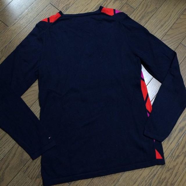 TOMMY HILFIGER(トミーヒルフィガー)の美品TOMMY HILFIGER アーガイル柄ニット　トミー メンズのトップス(ニット/セーター)の商品写真