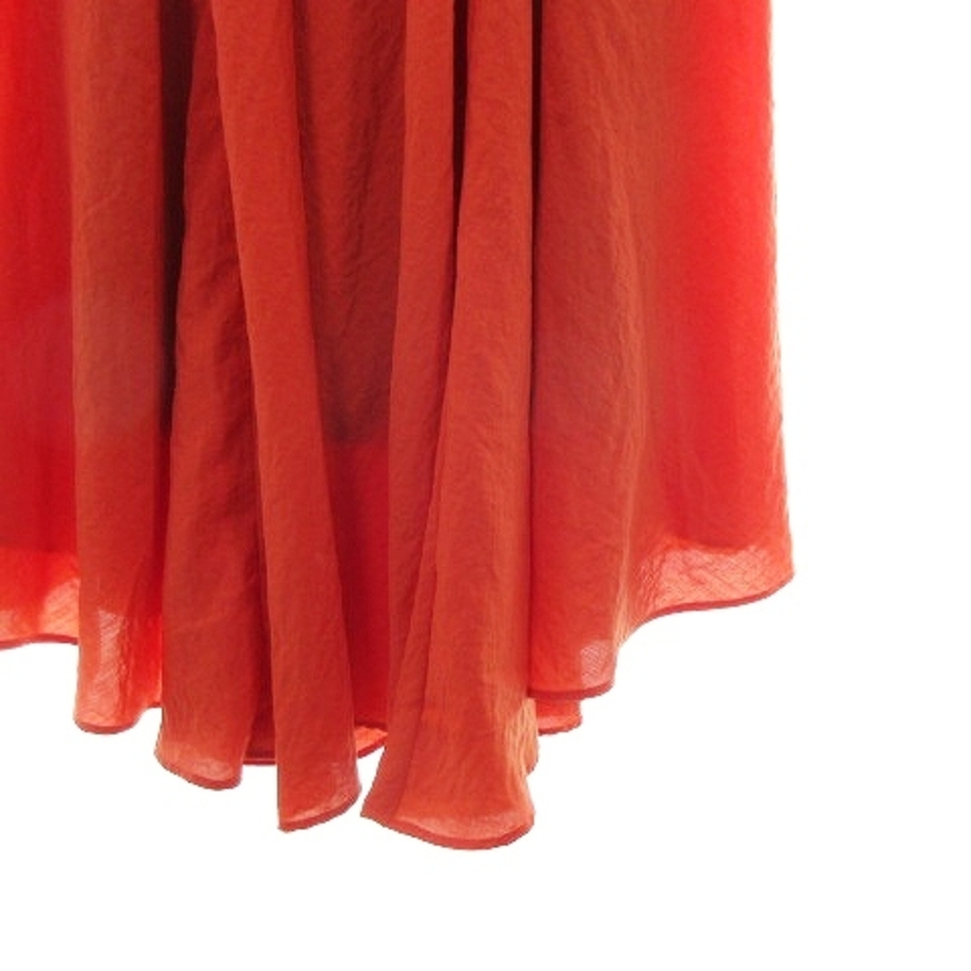 SENSE OF PLACE by URBAN RESEARCH(センスオブプレイスバイアーバンリサーチ)のセンスオブプレイス バイ アーバンリサーチ スカート フレア ヘム F オレンジ レディースのスカート(ロングスカート)の商品写真