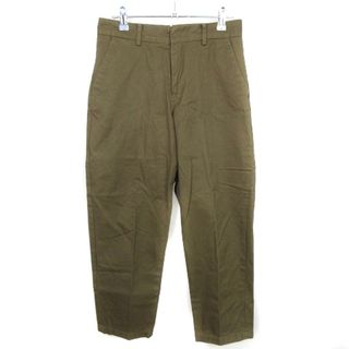 スピックアンドスパン(Spick & Span)のスピック&スパン KHAKI パンツ テーパード ジップフライ 36 カーキ(その他)