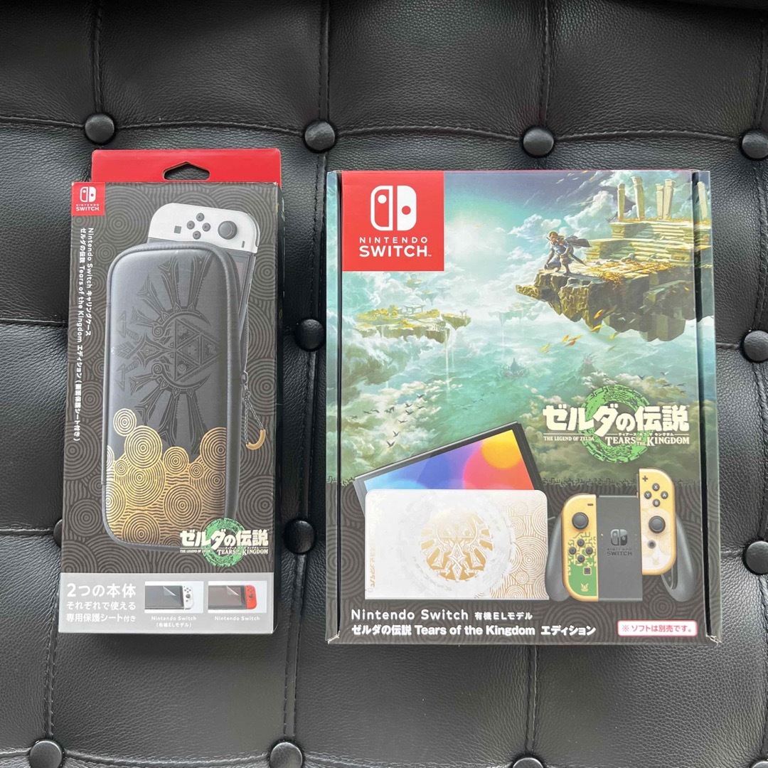 新品未開封 ゼルダの伝説 Nintendo Switch 有機EL ケース付き - www