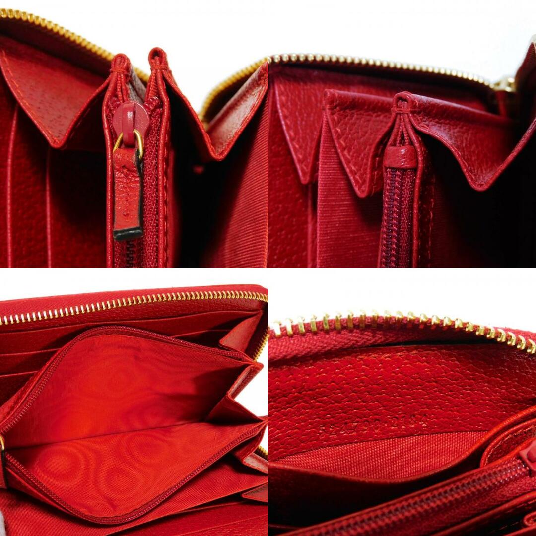Gucci - GUCCI グッチ ロゴ プリント ジップアラウンドウォレット