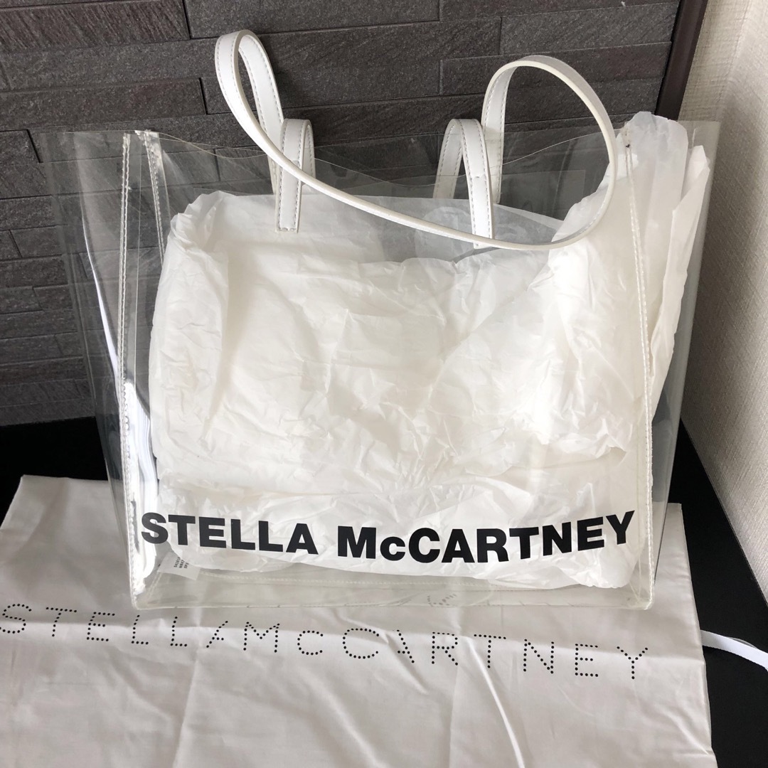 Stella McCartney - 未使用品 ステラマッカートニー ロゴプリント PVC ...