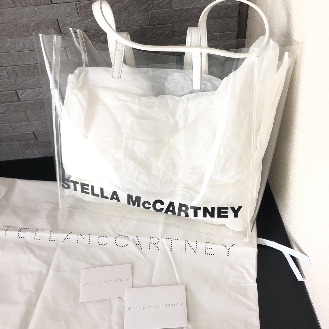 Stella McCartney - 未使用品 ステラマッカートニー ロゴプリント PVC ...