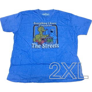 セサミストリート(SESAME STREET)の【セサミストリート】Tシャツ⑨ 2XLサイズ(Tシャツ/カットソー(半袖/袖なし))