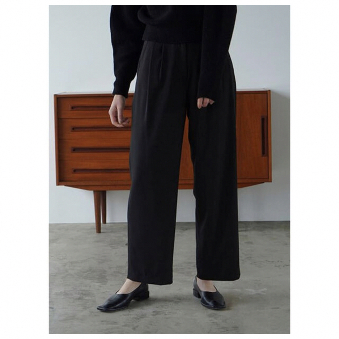 CLANE ベーシックタックパンツ BASIC TUCK PANTS0カラー