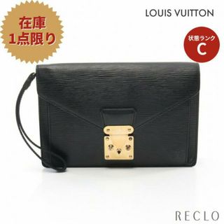 ルイヴィトン(LOUIS VUITTON)のセリエドラゴンヌ エピ ノワール クラッチバッグ レザー ブラック(クラッチバッグ)