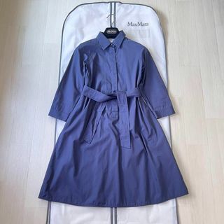 シルバーピーチ MaxMara マックスマーラ コーディロイ ワンピース 金