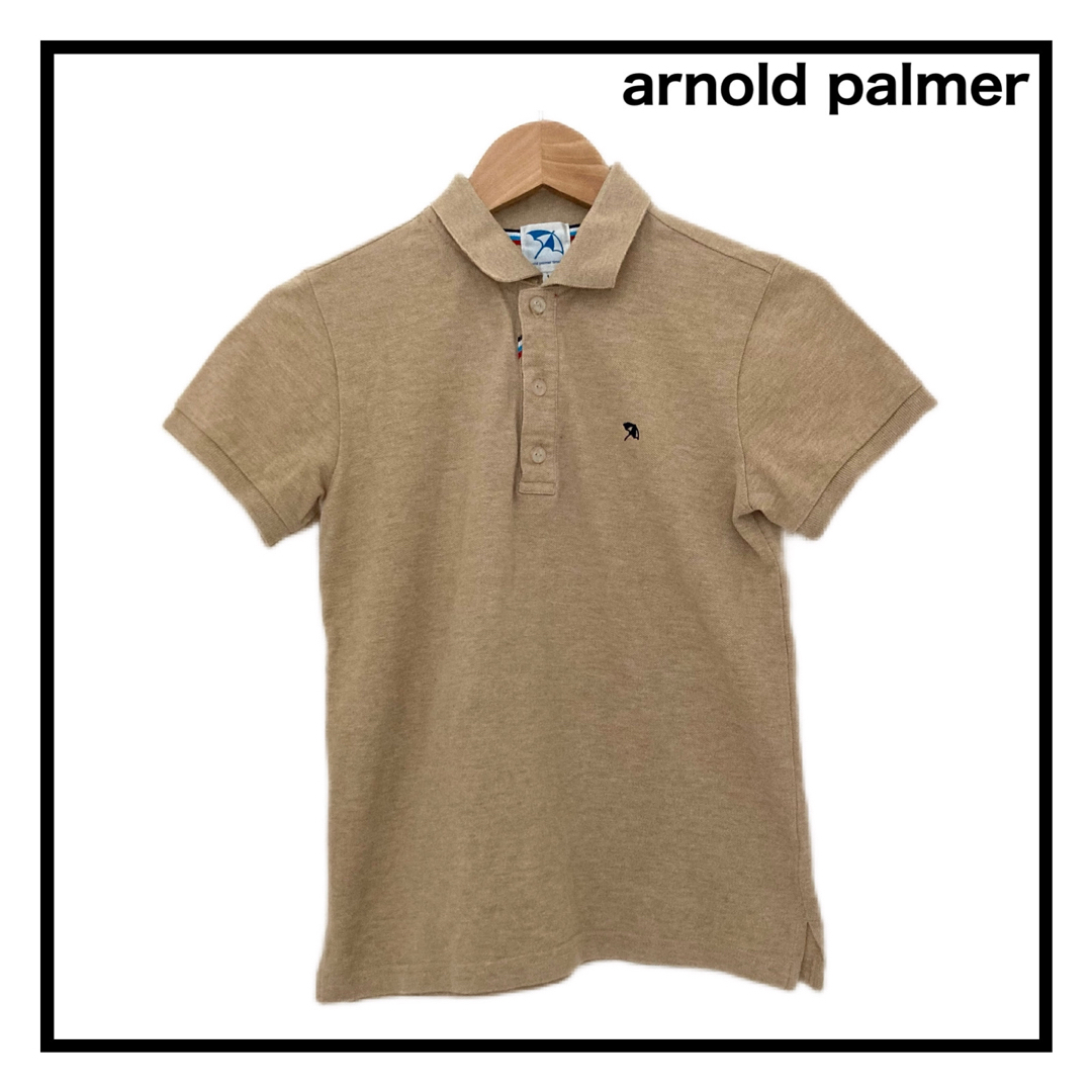 Arnold Palmer アーノルドパーマータイムレス ポロシャツ 半袖 ワンポイント ベージュ メンズの通販 by アンバンシブル's  shop｜アーノルドパーマーならラクマ