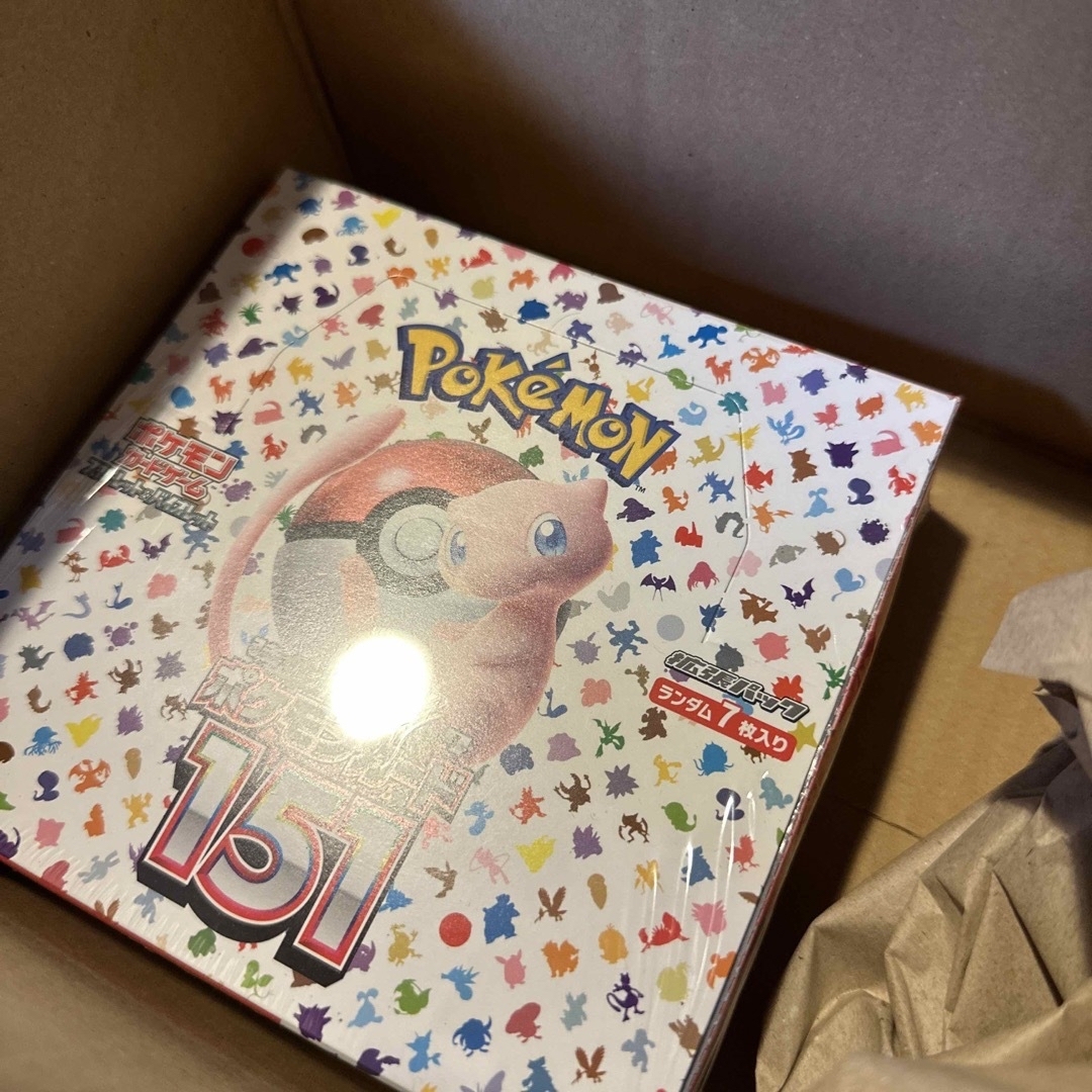 ポケモンカード 151 1box シュリンク付き ポケモンカード 151 1box シュリンク付き