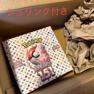 ポケモン(ポケモン)のポケモンカード　151  1box  シュリンク付き(Box/デッキ/パック)