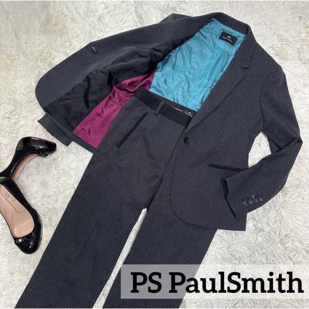値段 販売 【PS PaulSmith】ポールスミス 大きいサイズ パンツスーツ