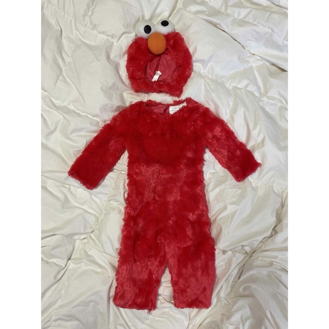 SESAME STREET(セサミストリート)のエルモ　コスプレ　キッズ 3T キッズ/ベビー/マタニティのキッズ服男の子用(90cm~)(その他)の商品写真