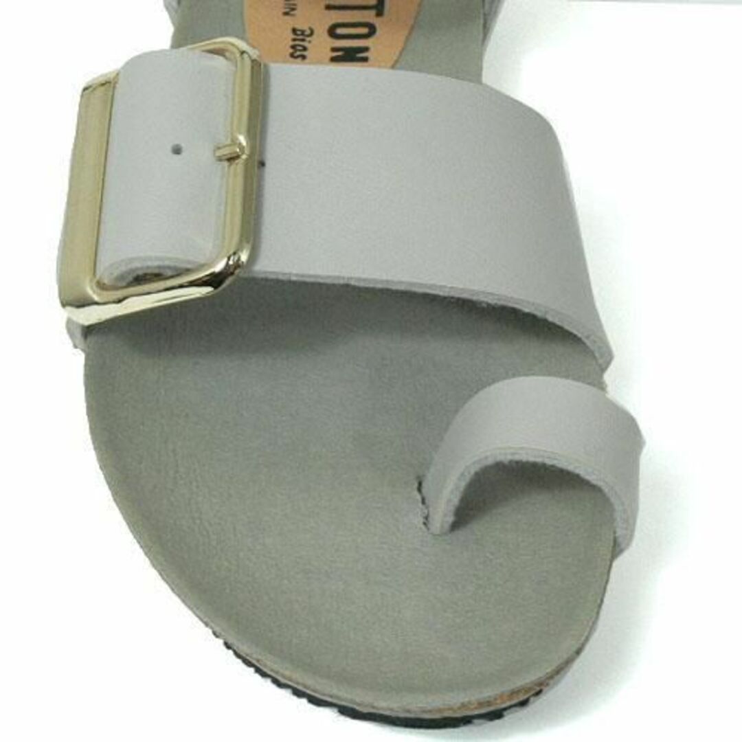 PLAKTON(プラクトン)のPLAKTON プラクトン フラットサンダル 23.5m EU37 SL/GY レディースの靴/シューズ(サンダル)の商品写真