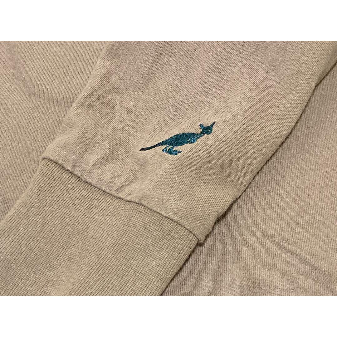 KANGOL(カンゴール)のカンゴール　長袖 Tシャツ　ブラウン　M　F00301 メンズのトップス(Tシャツ/カットソー(七分/長袖))の商品写真