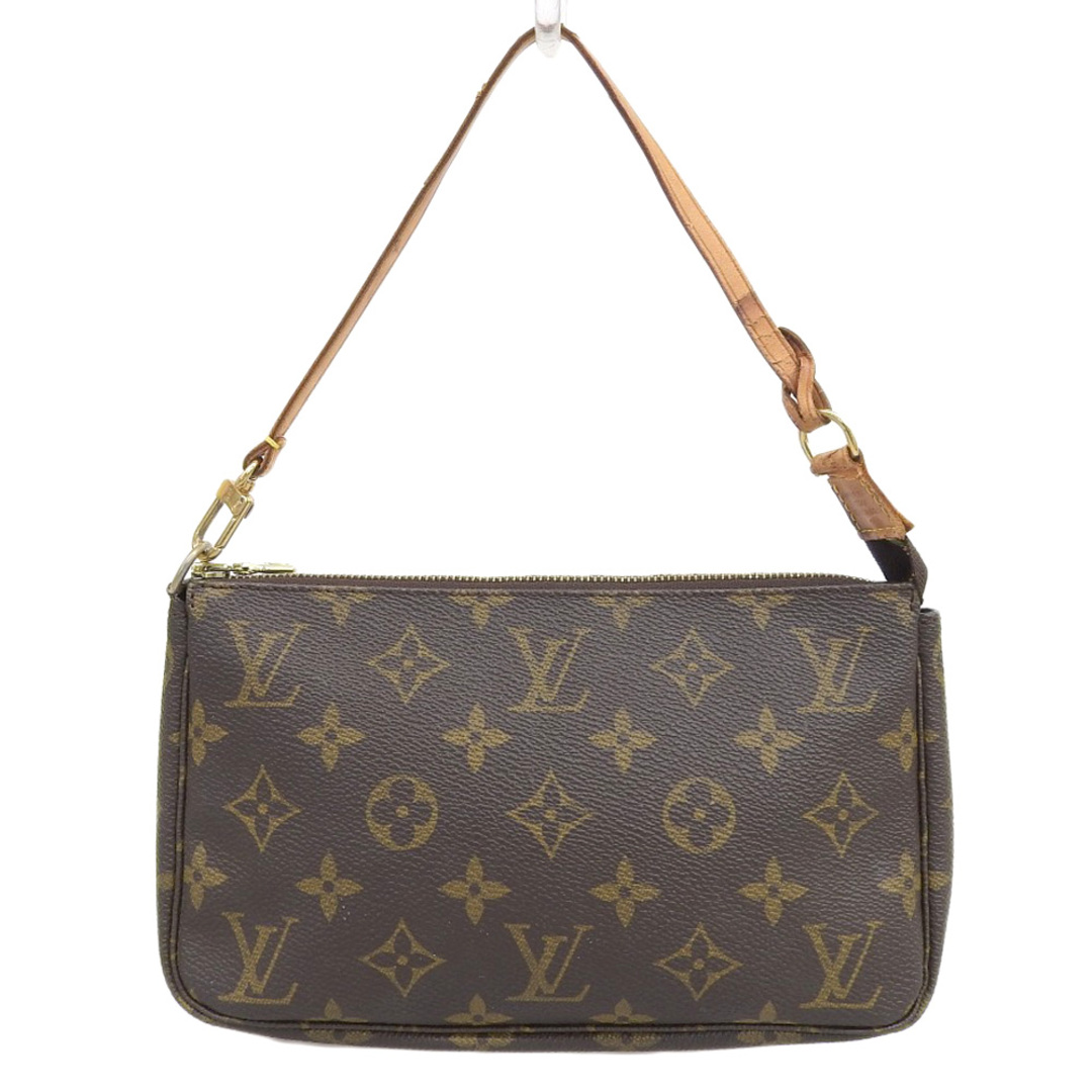 【本物保証】 ルイヴィトン LOUIS VUITTON モノグラム ポシェット アクセソワール ポーチ M40712