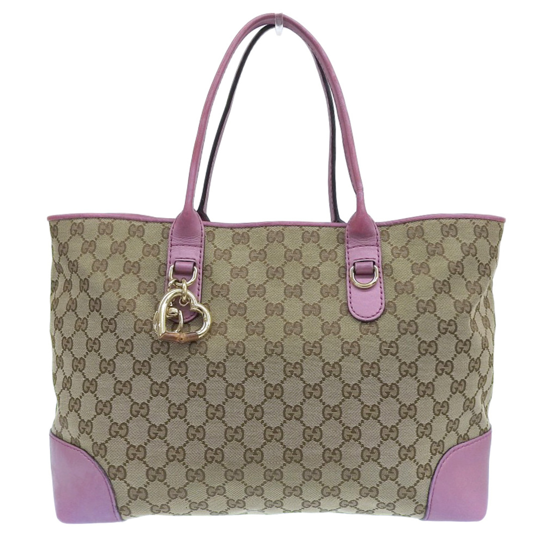 本物保証】 グッチ GUCCI トートバッグ ハンドバッグ GGキャンバス