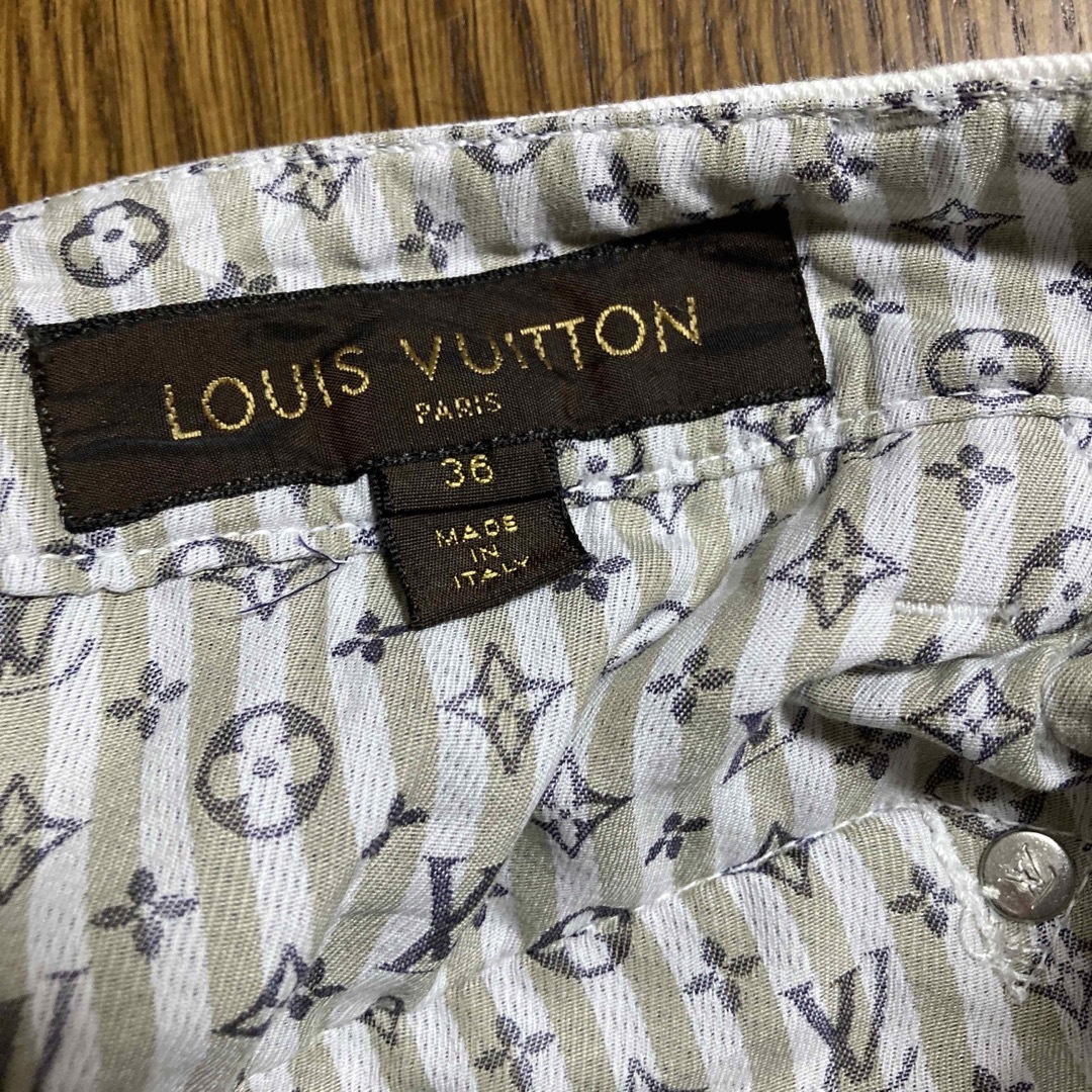 LOUIS VUITTON(ルイヴィトン)の美品☆かっこいい☆ヴィトン☆パンツ☆デニム☆ジーンズ☆36☆ レディースのパンツ(デニム/ジーンズ)の商品写真