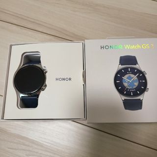 ランリン様専用　Honor Watch GS 3　ブルー(腕時計(デジタル))