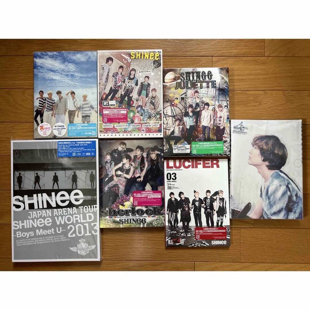 SHINee(シャイニー)のSHINee 初回生産限定盤　未開封　CD.DVD.Blu-ray エンタメ/ホビーのCD(K-POP/アジア)の商品写真