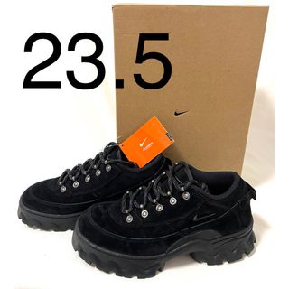 ナイキ(NIKE)の23.5 NIKE ラハール ロー ブラック 黒 スニーカー LAHAR LOW(スニーカー)