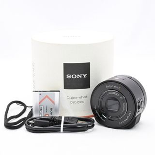 ソニー(SONY)のSONY レンズスタイルカメラ QX10 ブラック DSC-QX10/B(デジタル一眼)