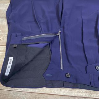 SEVEN BY SEVEN 2-TUCK PANTS RAYON size M - スラックス