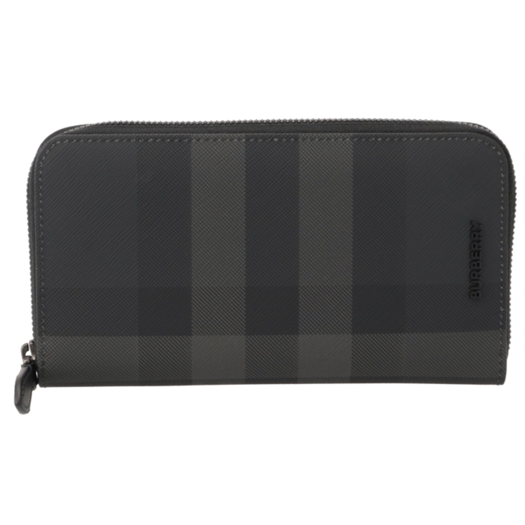 BURBERRY - バーバリー BURBERRY 長財布 ラウンドジップ メンズ BURBERRY - バーバリー BURBERRY 長財布 ラウンドジップ メンズ