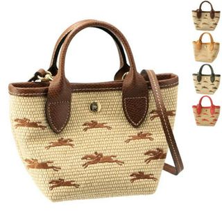 ロンシャン(LONGCHAMP)のロンシャン LONGCHAMP ショルダーバッグ ル パニエ プリアージュ XS キャンバスバッグ PANIER LE PLIAGE 10206 HCF (ハンドバッグ)