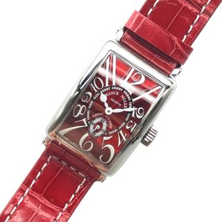 フランクミュラー(FRANCK MULLER)のフランク・ミュラー FRANCK MULLER ロングアイランド レッドカーペット 900 S6 RED CARPET AC SS 手巻き レディース 腕時計(腕時計)