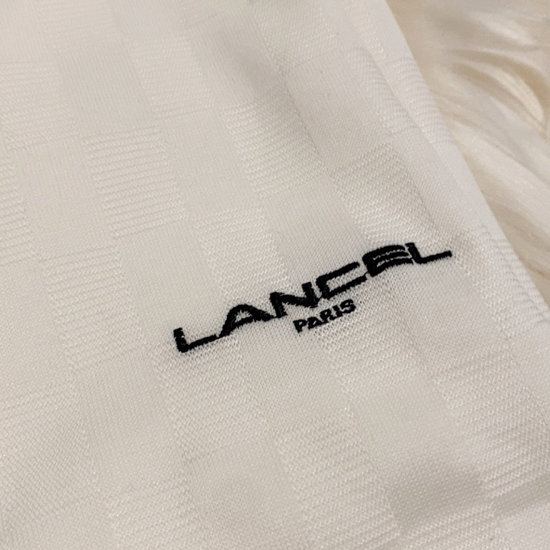 LANCEL(ランセル)のLANCEL ランセル　トップス　Tシャツ　ホワイト　メンズXL 白ティー メンズのトップス(Tシャツ/カットソー(半袖/袖なし))の商品写真