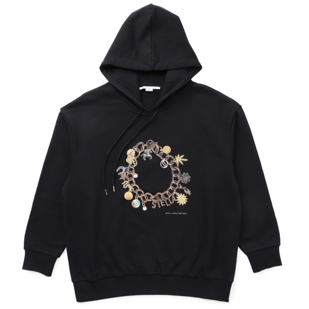 ステラマッカートニー STELLA MCCARTNEY パーカー STELLA'S CHARM HOODIE プルオーバー ロゴ スウェット フーディ 2023年秋冬新作 6J0157 3SPX80 9000