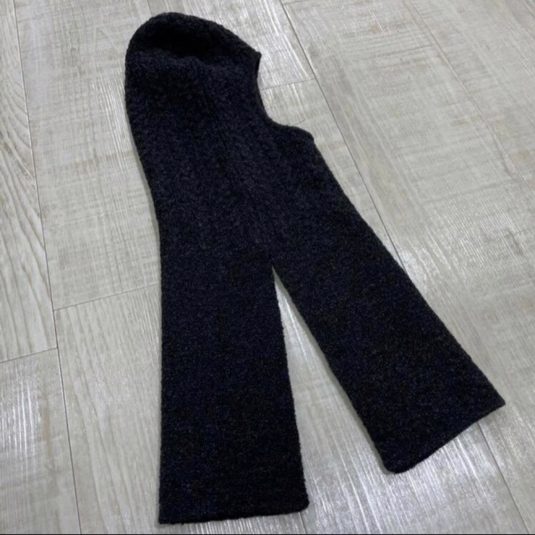 帽子① 22AW 新品 未使用 マツフジ ニット バラクラバ サイズFREE