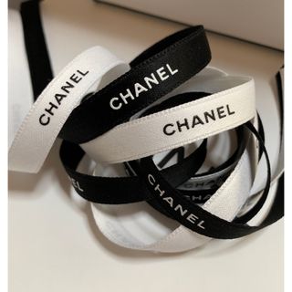 シャネル(CHANEL)の希少！1cm幅 CHANEL ラッピング リボン 2m(ラッピング/包装)