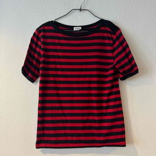 セリーヌ(celine)の美品Celine エディスリマン期ボーダーカットソーL(Tシャツ(半袖/袖なし))