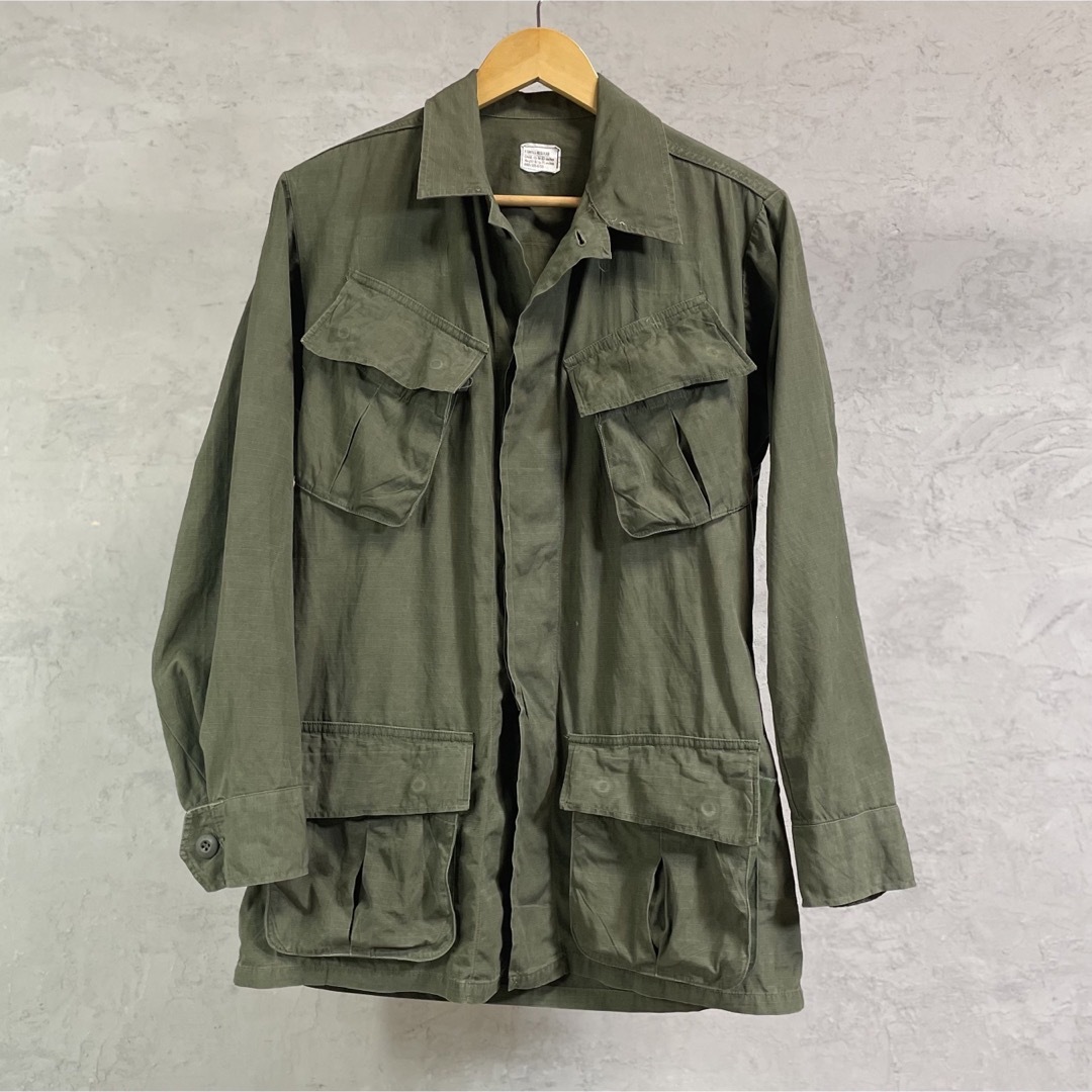 MILITARY - 希少XS 米軍実物 ジャングルファティーグジャケット 4th