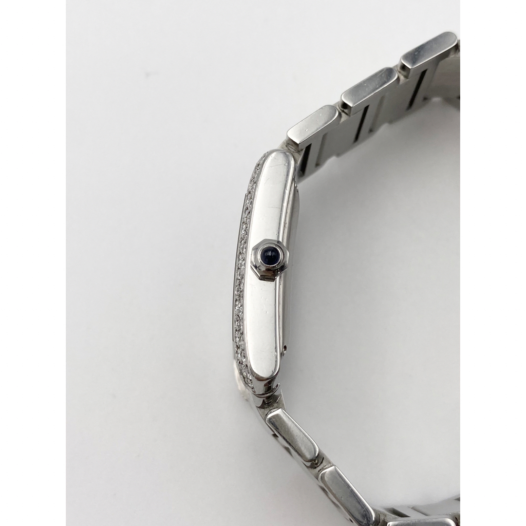 Cartier(カルティエ)のカルティエ タンクフランセーズ LM SS/ダイヤ 自動巻き メンズの時計(腕時計(アナログ))の商品写真