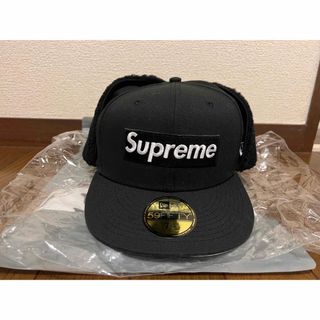 Supreme Earflap Box Logo New Era Cap試着のみ