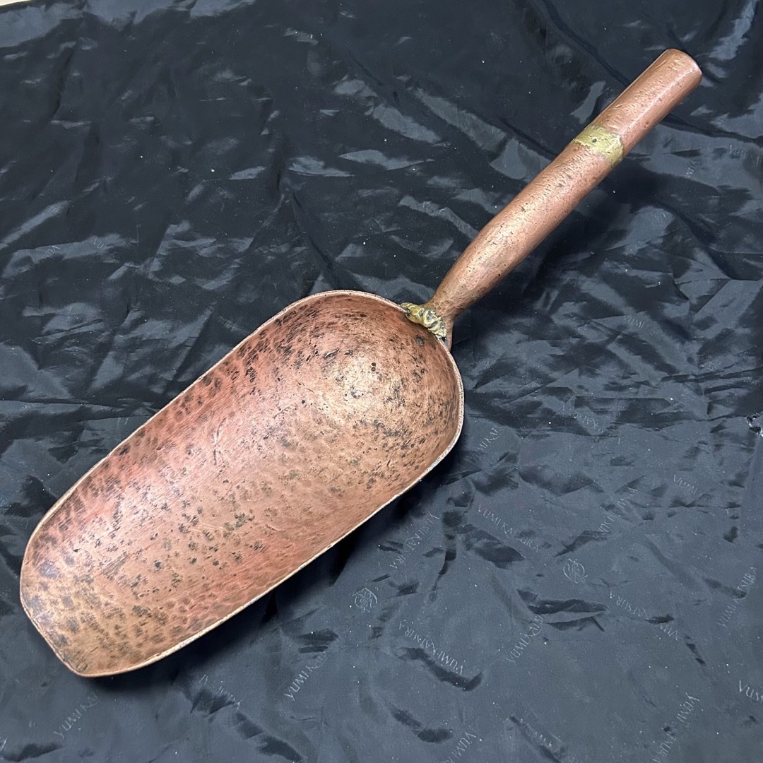 希少 銅製 真鍮製 スコップ シャベル ハンドスコップ フランス