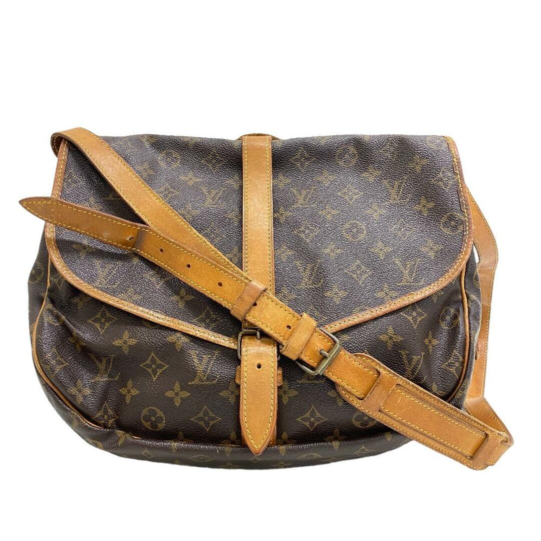 ルイヴィトン LOUIS VUITTON ショルダーバッグ
 ソミュール30 M42256 ブラウン