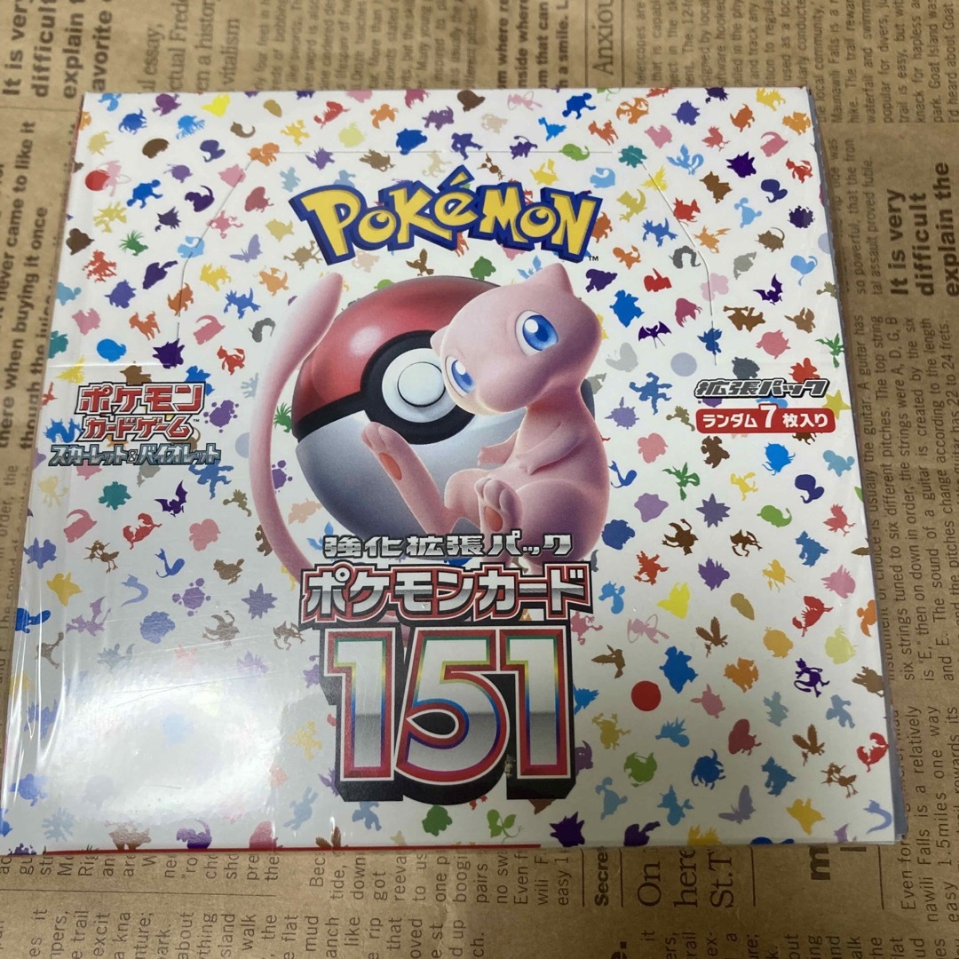 当季大流行 ai様専用 ポケモンカード151 BOX シュリンク付 Box/デッキ