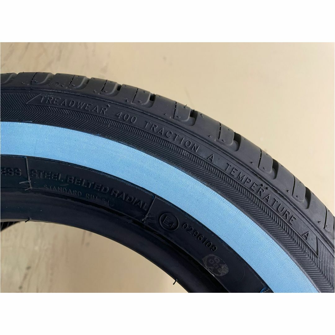 165/65R13 ホワイトリボン タイヤ 4本セット 送料無料！13インチ 自動車/バイクの自動車(タイヤ)の商品写真