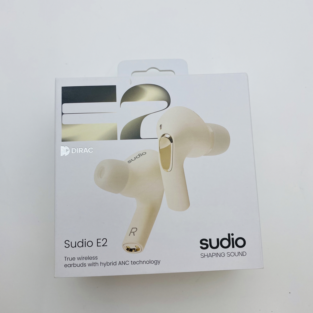 Sudio E2 Bluetooth ベージュ ワイヤレスイヤホン対応急速充電