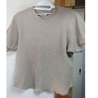 ユニクロ(UNIQLO)のワッフルTシャツ(Tシャツ(半袖/袖なし))